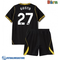 Fotballdrakt Barn Chelsea Malo Gusto #27 Bortedraktsett 2026-27 Kortermet (+ Korte bukser)